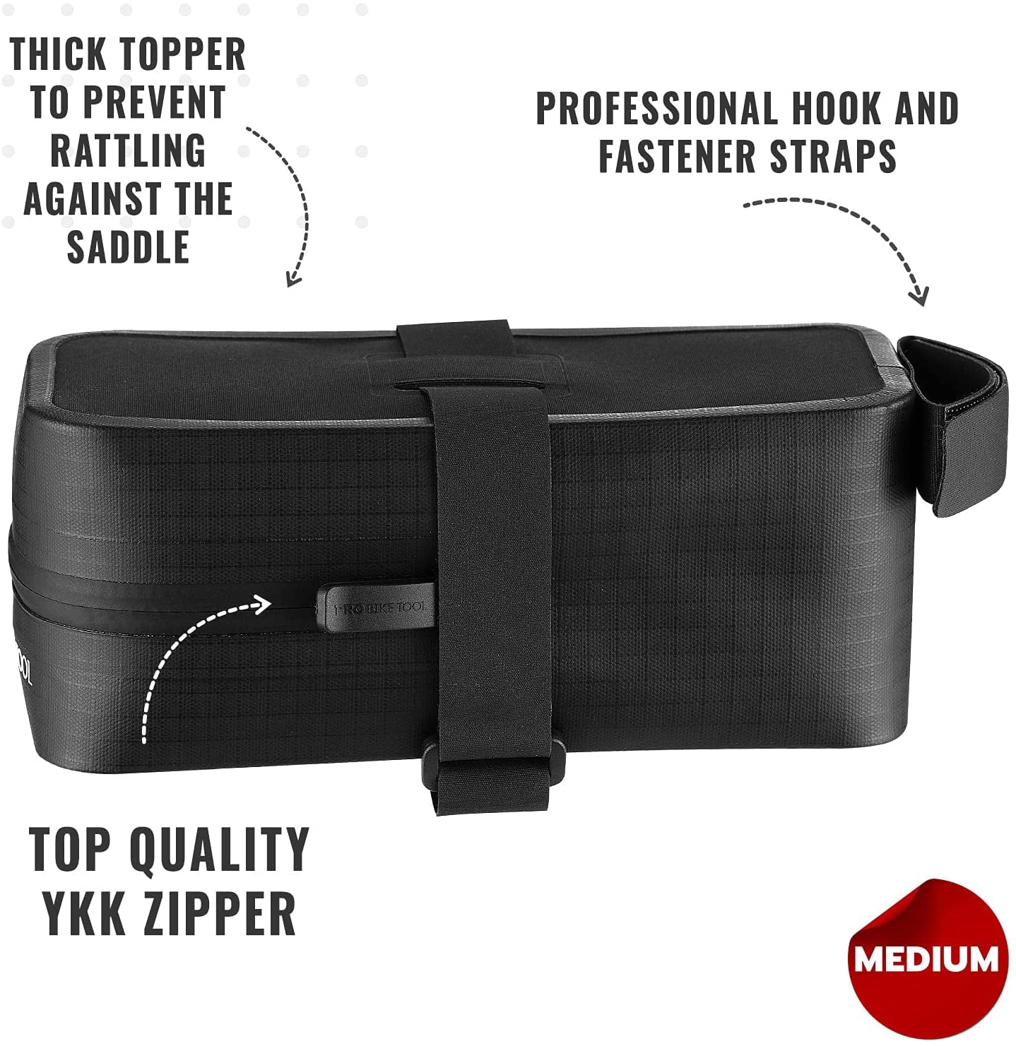 Bicycle Saddle Under The Seat Bag (Large)