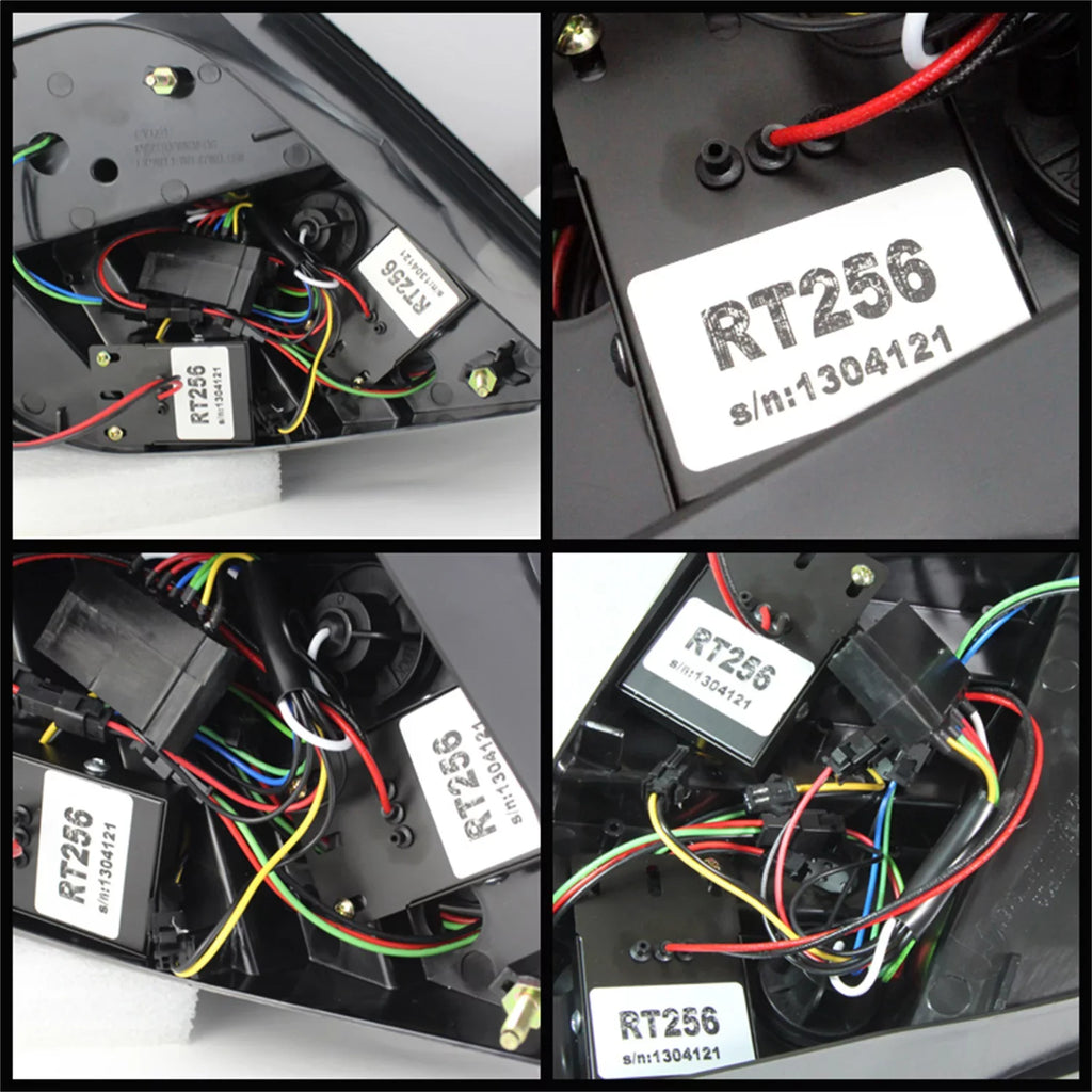 Spyder Mercedes Benz W204 C-Class 11-14  Tail Lights (Will Fit  Model Only) - Black Fits select: 2011-2014 - C