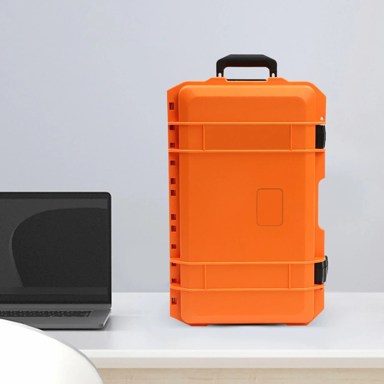 22" Camera Box Storage Protect Roller Carry Case Waterproof Camera Box Case