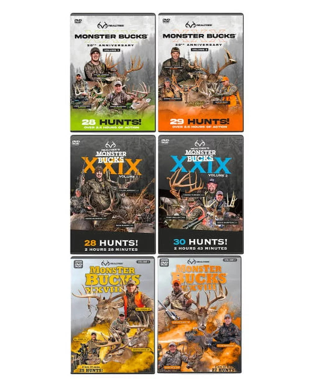 Realtree Monster Bucks ,  and  Volume 1 &amp; 2 (2020, 2021 &amp; 2022 Release)