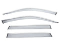 Wellvisors Side Window Visors Wind Deflectors Rain Guard With Chrome Trim for 2019 2020 2021 2022 2023 2024  X5 / G05 3-847BM015