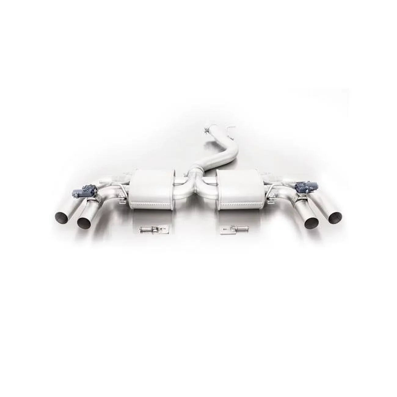 Axle Back Exhaust with Chrome Tail Pipe Set for 2017 Audi RS3 Sportback Quattro 2.5L Turbo