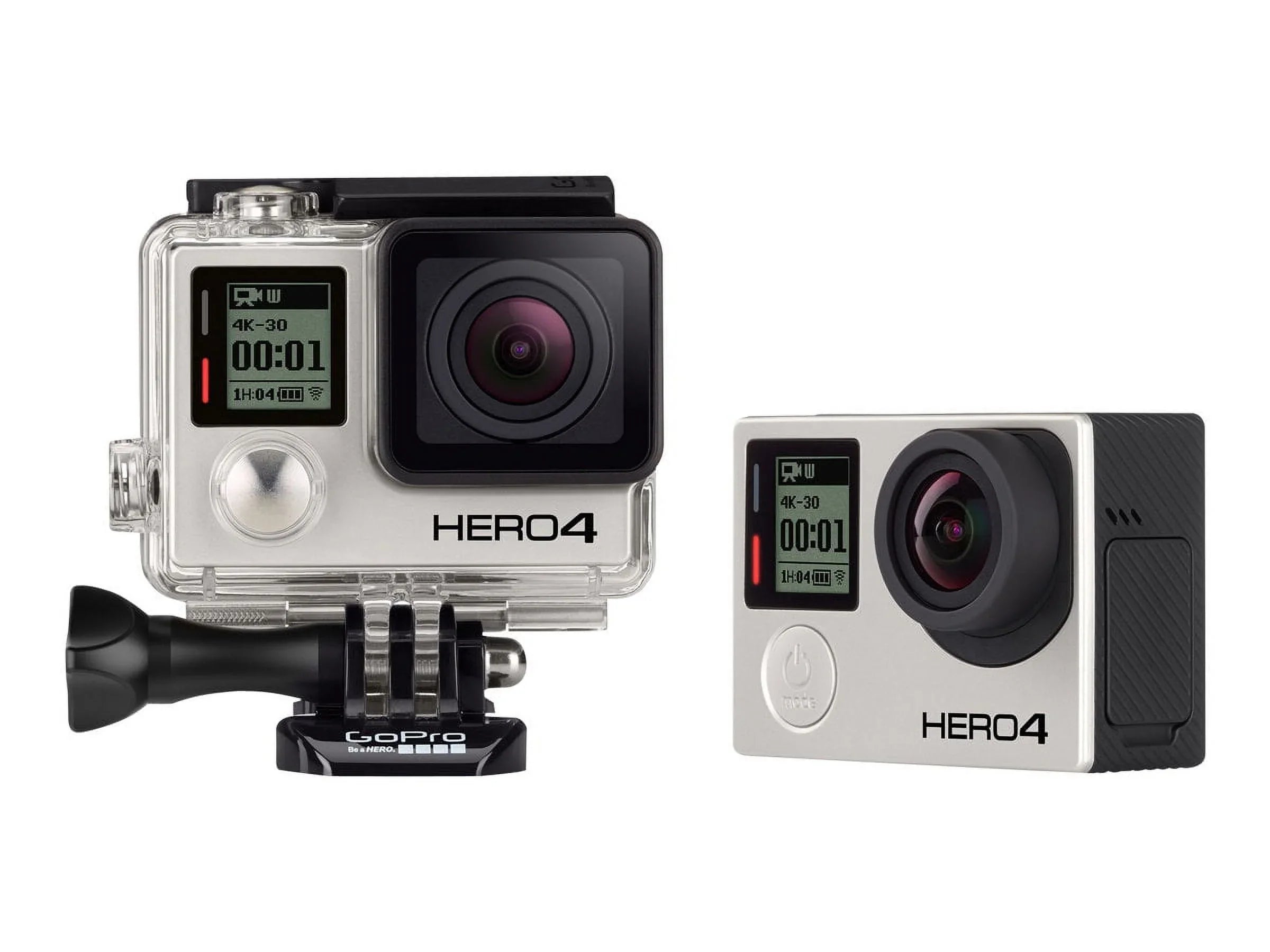 GoPro HERO4 - Black Edition - action camera - 4K - 12.0  - Wireless , Bluetooth - underwater up to 131.2 ft