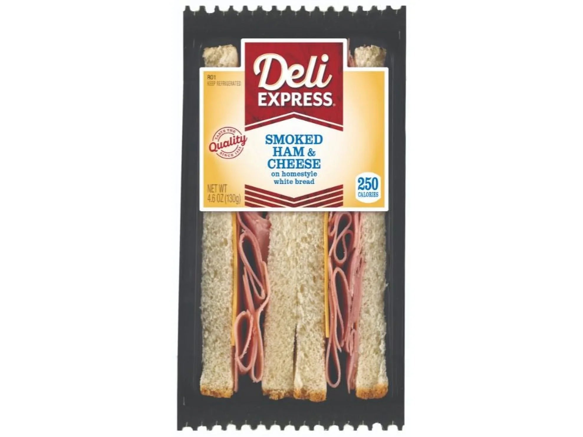 Deli Express Ham & Cheese Wedge Sandwich 4.6oz (  10)