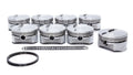 Racing 8741-4030 4.030 in. Minus 6cc Forged Flat Top E Series Piston Set for Small Block Ford