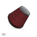 K&N Universal Clamp-On Engine Air Filter: Washable and Resuable: Round Tapered; 6 in (152 mm) Flange ; 6 in (152 mm) Height; 7.5 in (191 mm) Base; 4.5 in (114 mm) Top , -1048