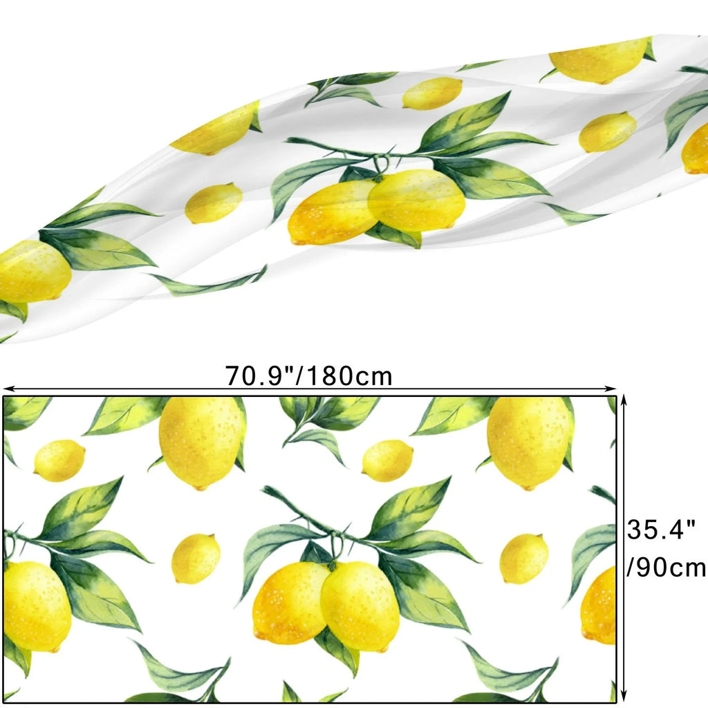 Lemon Silk Long Scarf for Women Large Oblong Sunscreen Shawls Wraps Neck Headscarf Hair Wraps Gift Packed
