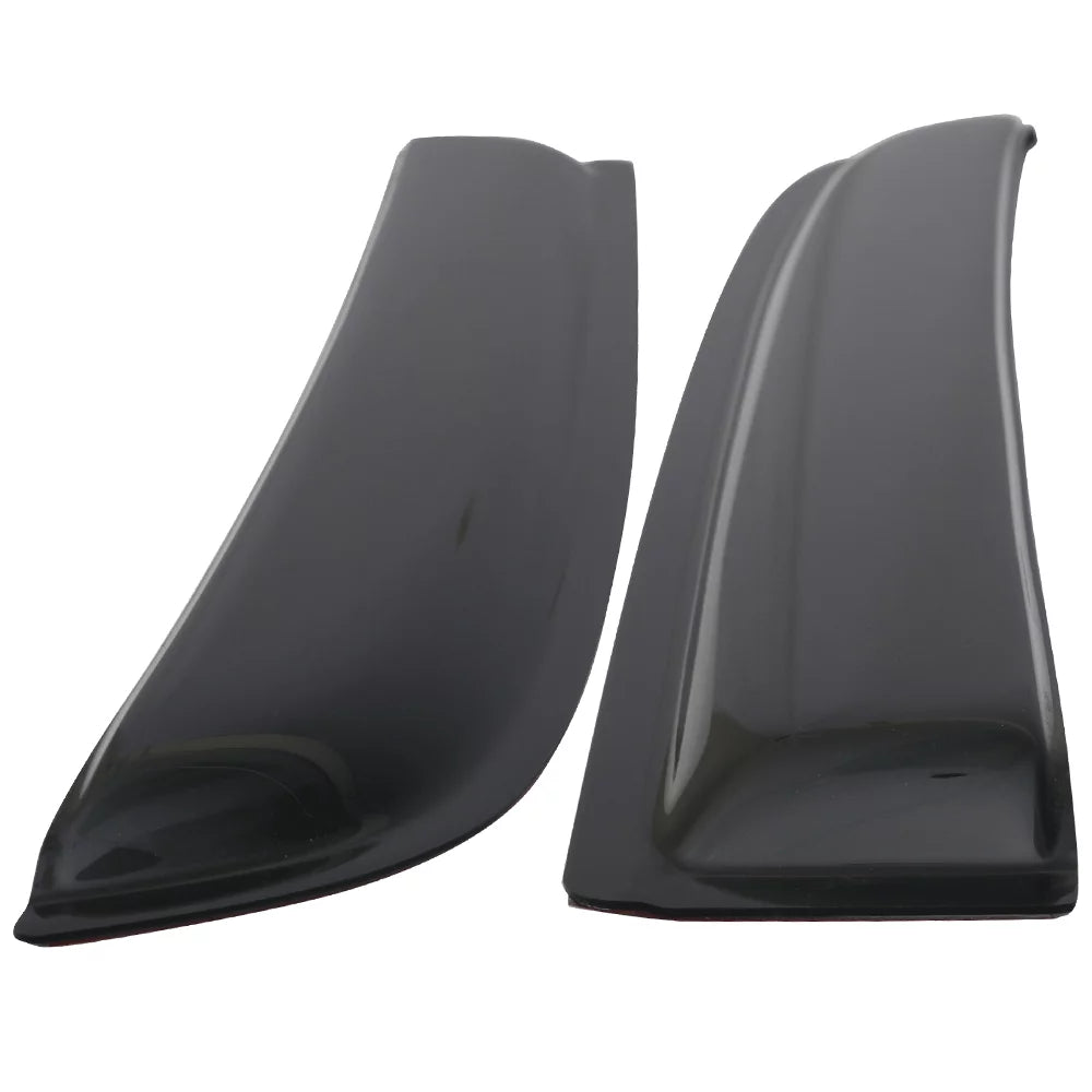 Ikon Motorsports Compatible with 14-23 Mitsubishi Mirage Hatchback Acrylic Window Visors Vent Windshield Deflector Rain Guard 4Pc Set Outside Mount 2014 2015 2016 2017 2018 2019 2020 2021