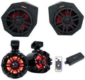 (2) Memphis CANAMX365FE Speakers+Pods+ Tower Speakers+Amp For 2017+ Can Am X3