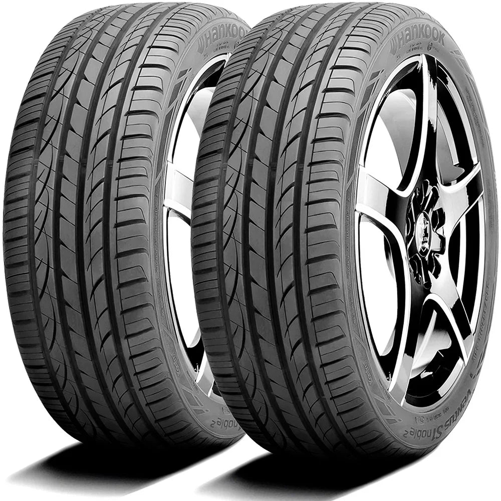 Set of 4 () Hankook Ventus S1 Noble2 235/55R17  99W A/S High Performance Tires Fits: 2014-17 Ford Escape , 2011-12 Chevrolet Impala