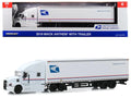 Greenlight 30090 2019 Mack Anthem 18 Wheeler Tractor-Trailer  United States Postal Service We Deliver for You 0.16 0.4 Diecast Model