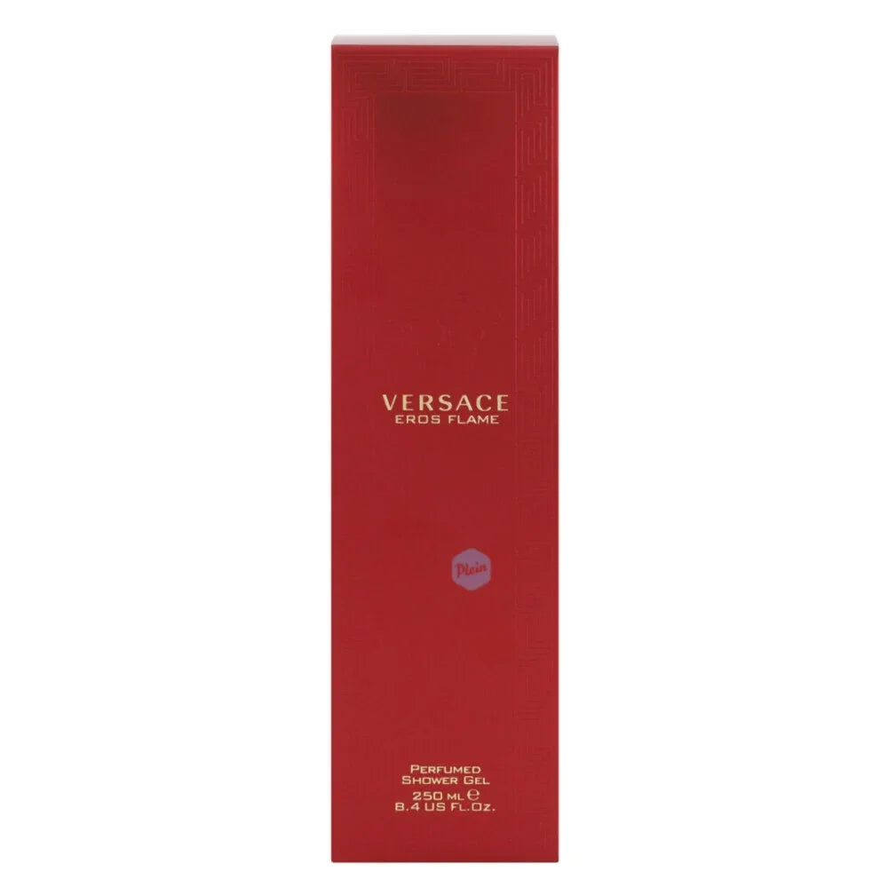 Versace Eros Flame Bath & Perumed Shower Gel For Men 8.4 oz