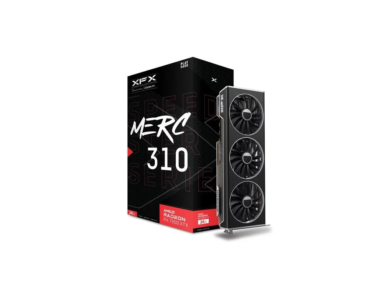 MERC310 Radeon  7900  24GB GDDR6  Express 4.0 x16 Video Card -79XMERCB9
