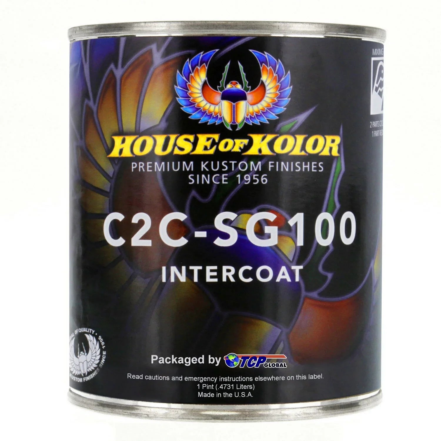 House of Kolor Intercoat Klear Midcoat Clearcoat Low , Pint