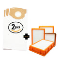 6 Replacement Eureka 4870DT Vacuum Bags & 4  Filter - Compatible Eureka Style  Vacuum Bags & -2 Filter