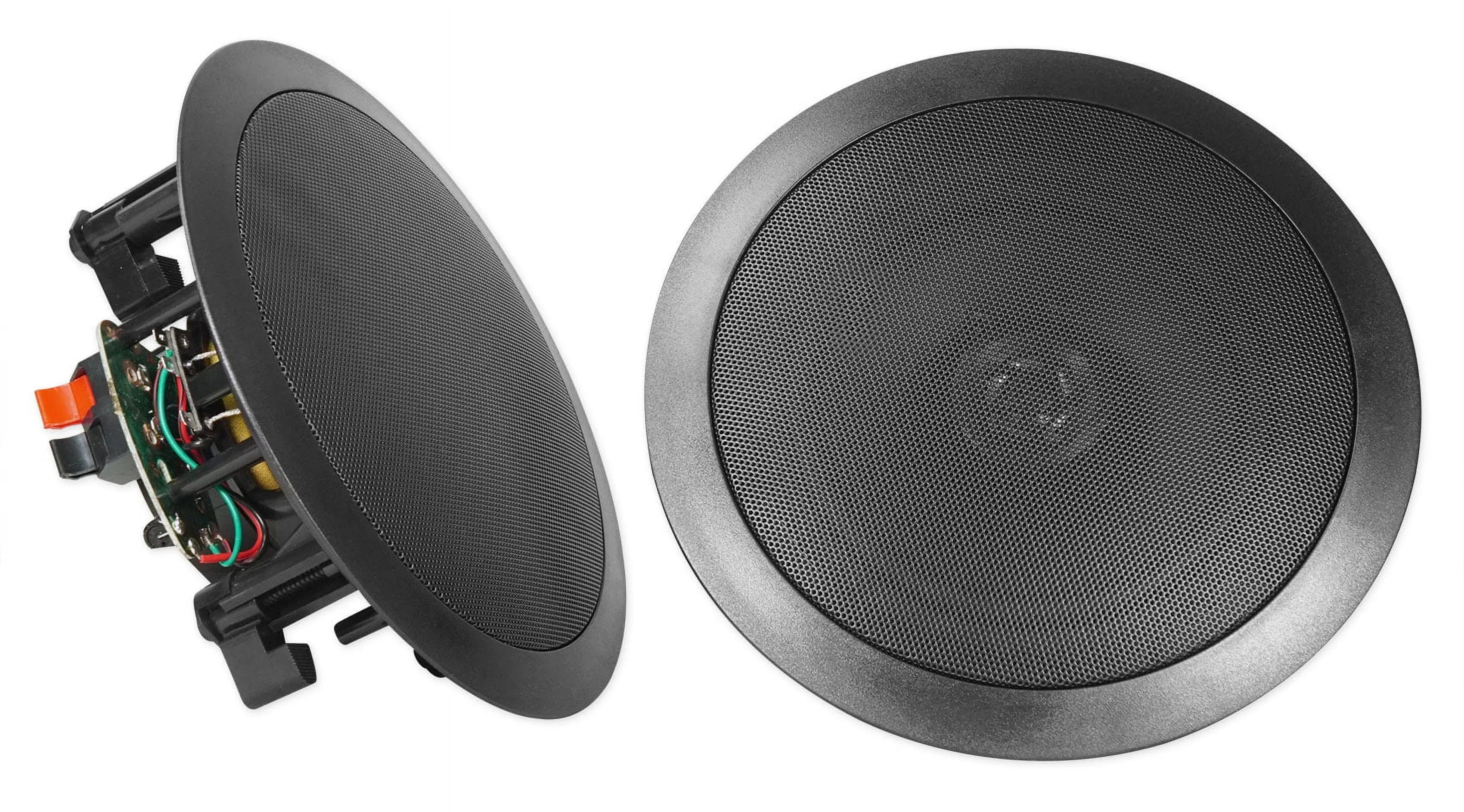 RX55URIBT Home Theater Bluetooth Receiver+4) 6.5" Black Ceiling Speakers