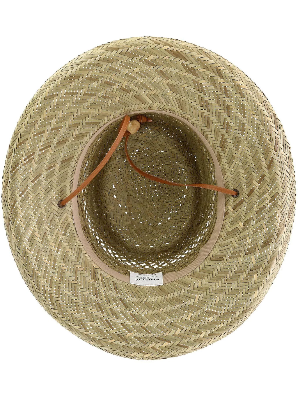 Kenny K Unisex Rush Straw 3 Inch Brim Gambler Hat