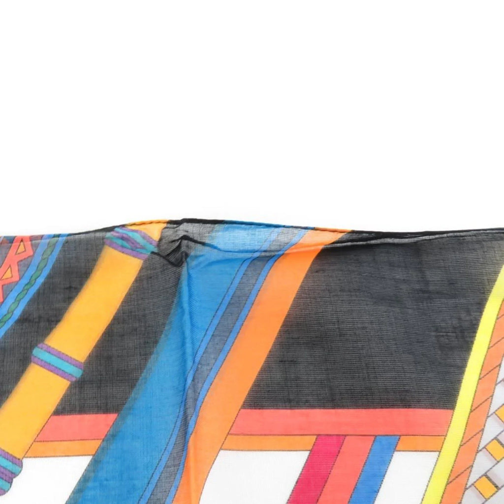 Pre-Owned  Shawl Scarf Muffler Cotton Multicolor Women's (Good)