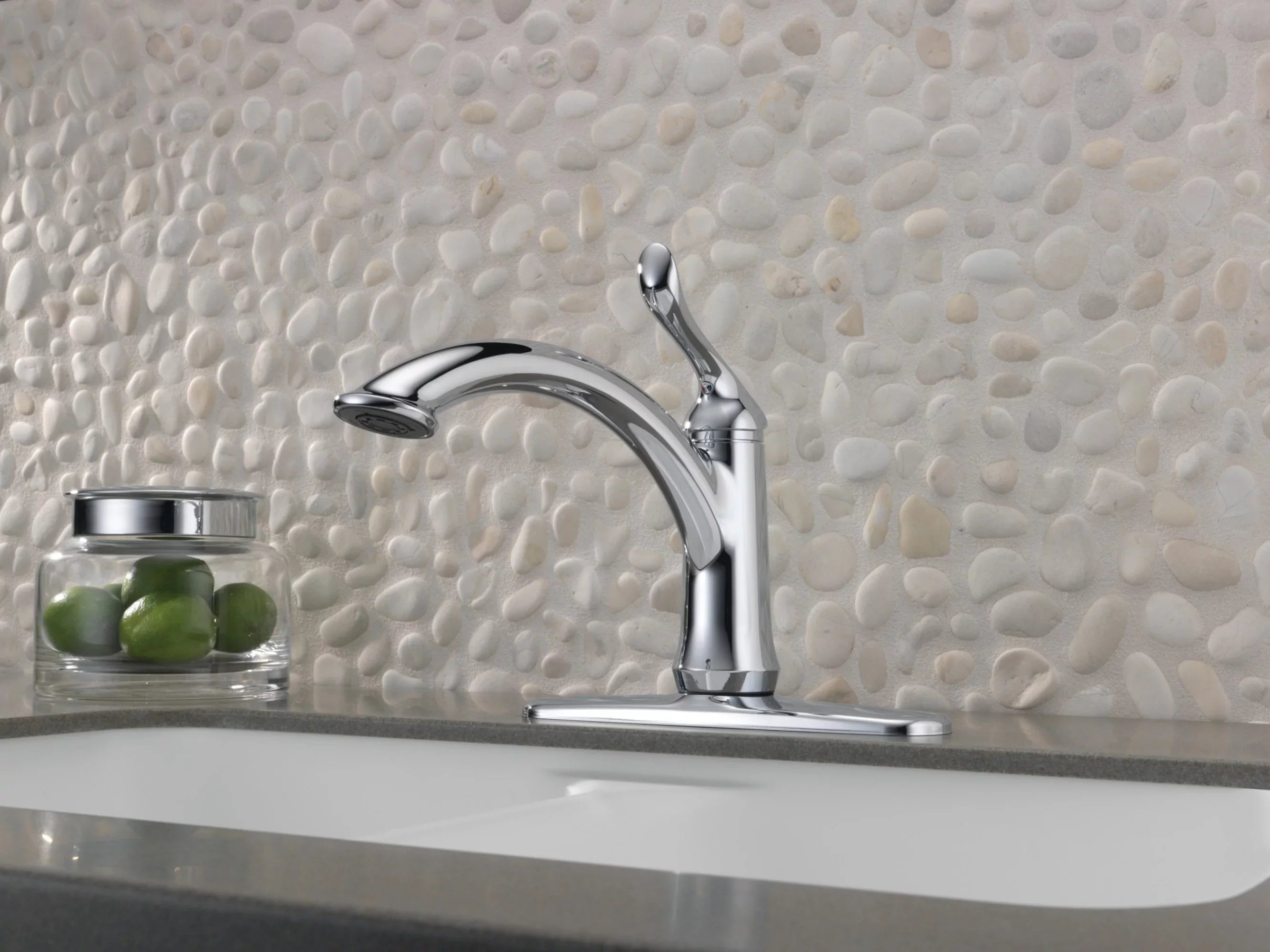 Delta 1353-Dst Linden Kitchen Faucet - Bronze