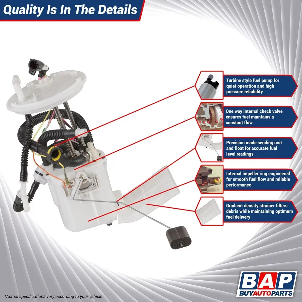 For Buick LeSabre Park Avenue Pontiac Bonneville Complete Fuel Pump Assembly - Buyautoparts Fits select: 2004-2005   , 2004-2005
