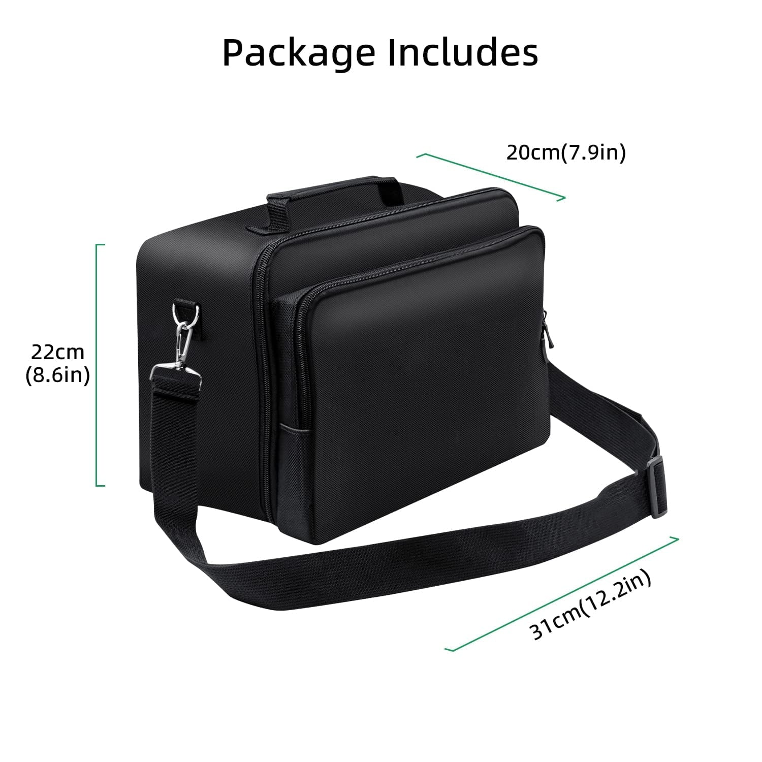 Protective Carrying Case for Xbox Series X- Travel Bag Carrying Case for Xbox Series X Console, Controller, Cables and Other Accessories