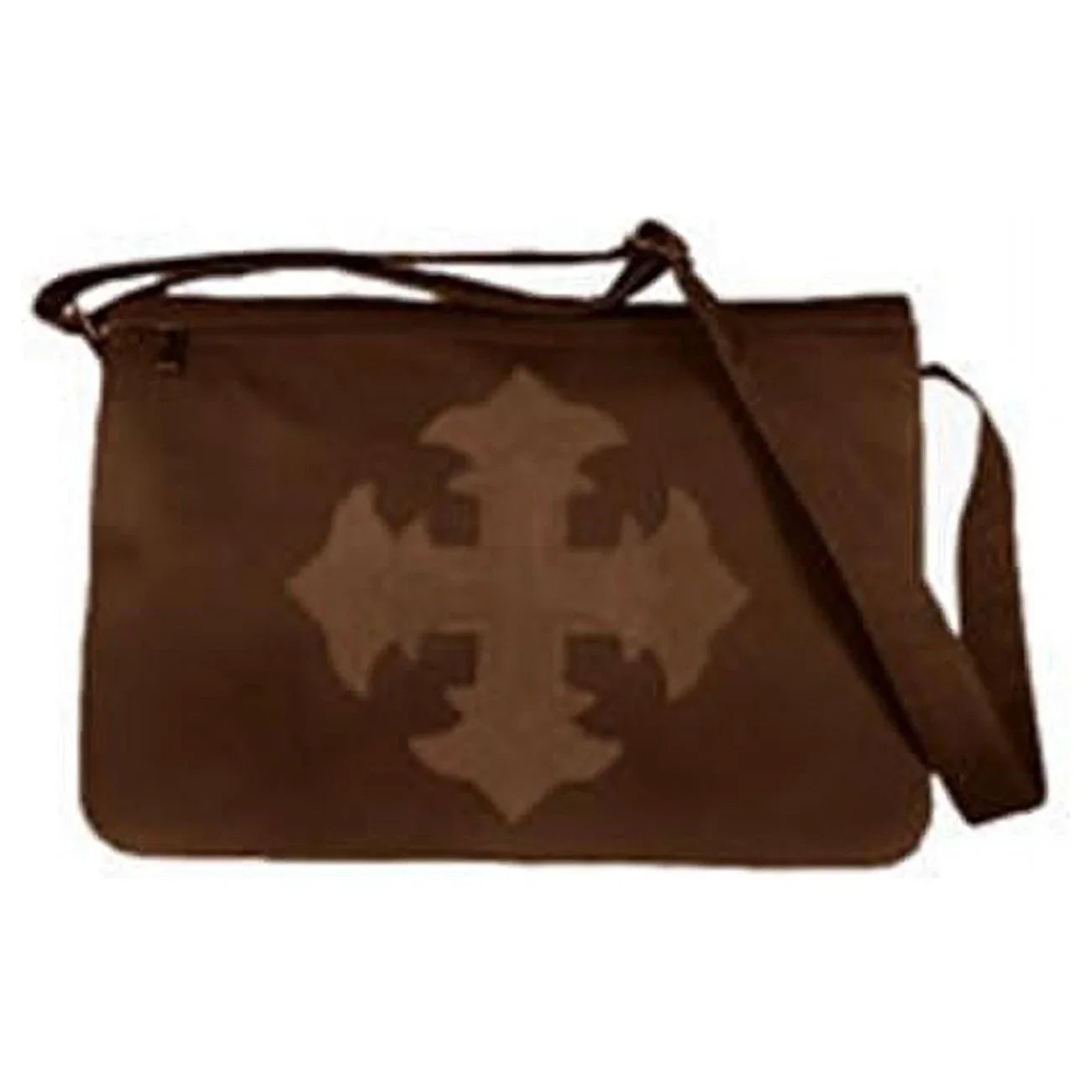 East West Full Flap Messenger- Cafe