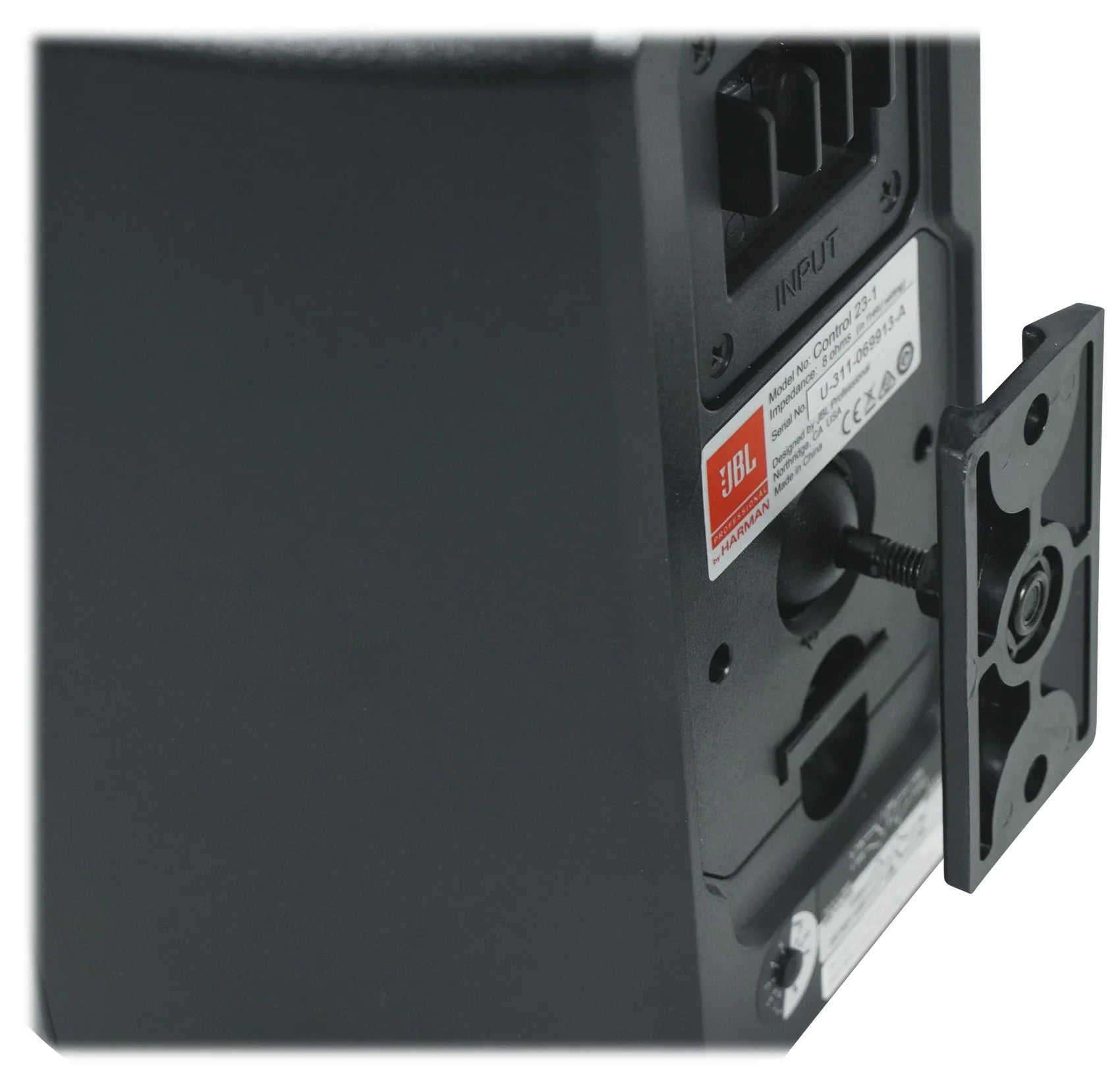 (6)  Control 23-1 Black 3" Indoor/Outdoor 70v Commercial Wall Speakers + Amp