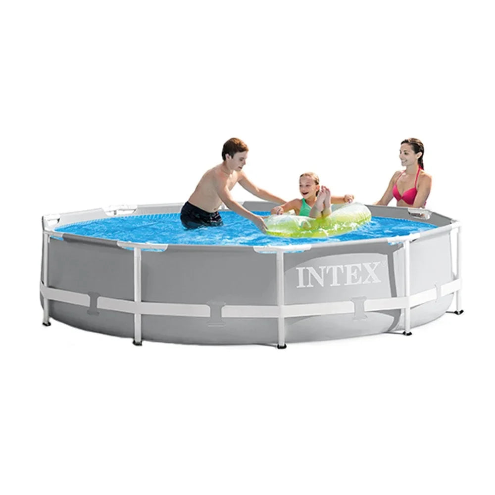 10' x 30" Prism Frame Above Ground Swimming Pool and Maintenance Kit