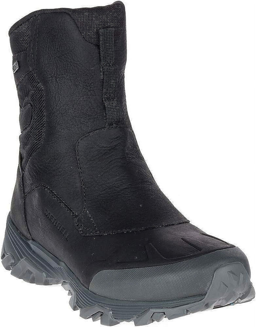 Merrell Men's  + 8" Zip Polar Waterproof Snow Boot, Black, 7 M