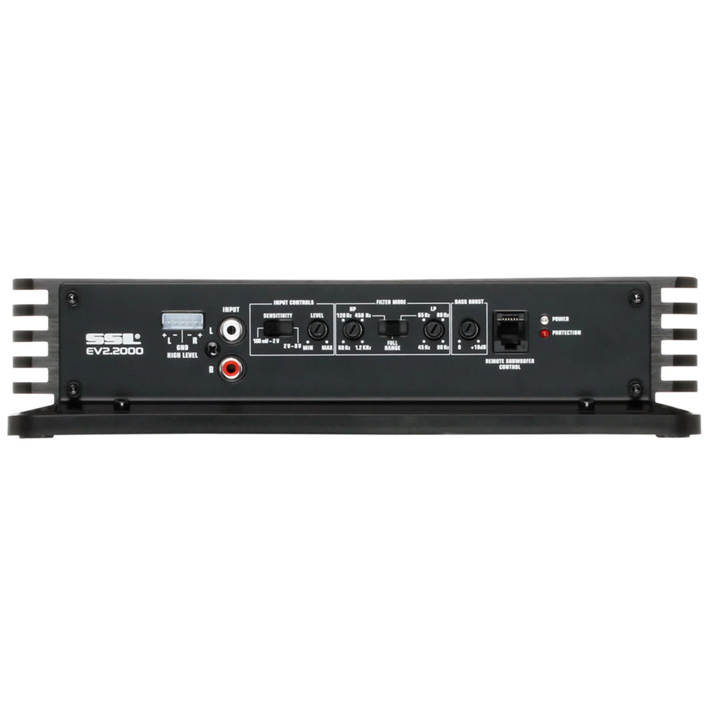 Sound Storm Laboratories EV2.2000 2 Channel 2000 Watt Car Amplifier Full Range