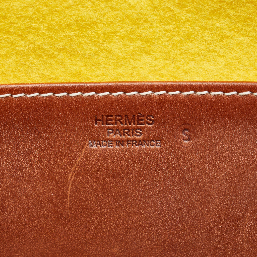 Pre-Owned Authenticated Hermès Cabas Camail Tote Bag Wool Fabric Blue Unisex (Good)