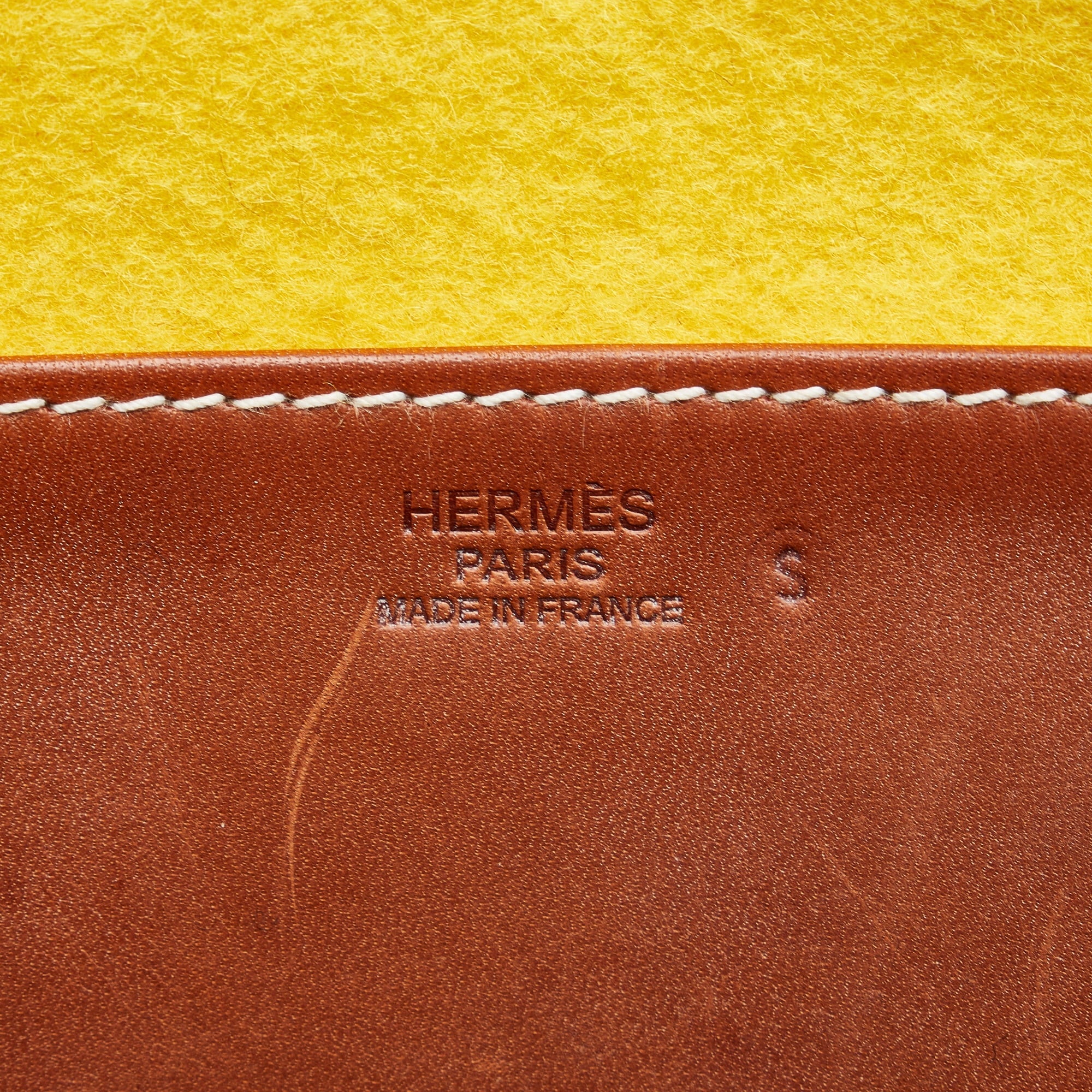 Pre-Owned Authenticated Hermès Cabas Camail Tote Bag Wool Fabric Blue Unisex (Good)