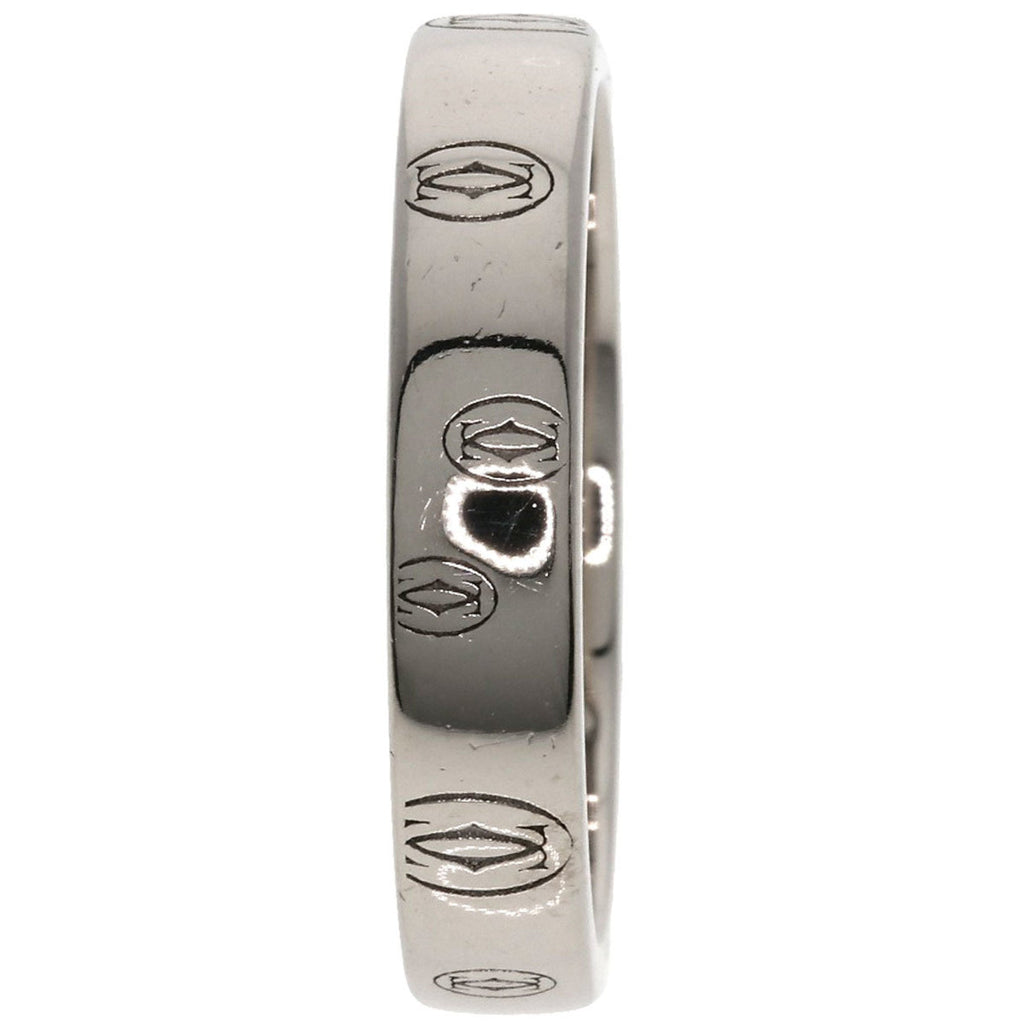Pre-Owned Cartier Happy Birthday #55 Ring, 18K White Gold, Women's,  (Good)