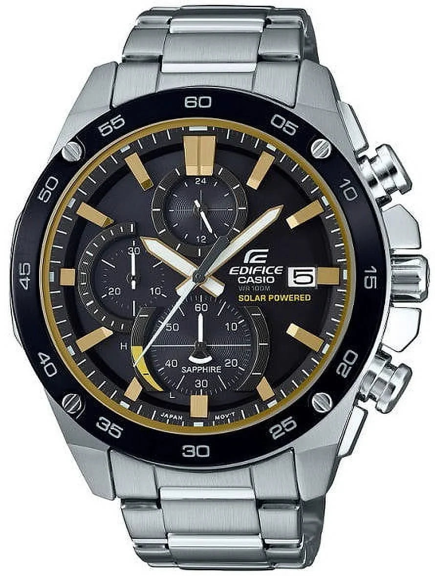 Casio Edifice Stainless Steel Chronograph Mens Watch -S500DB-1BVCR