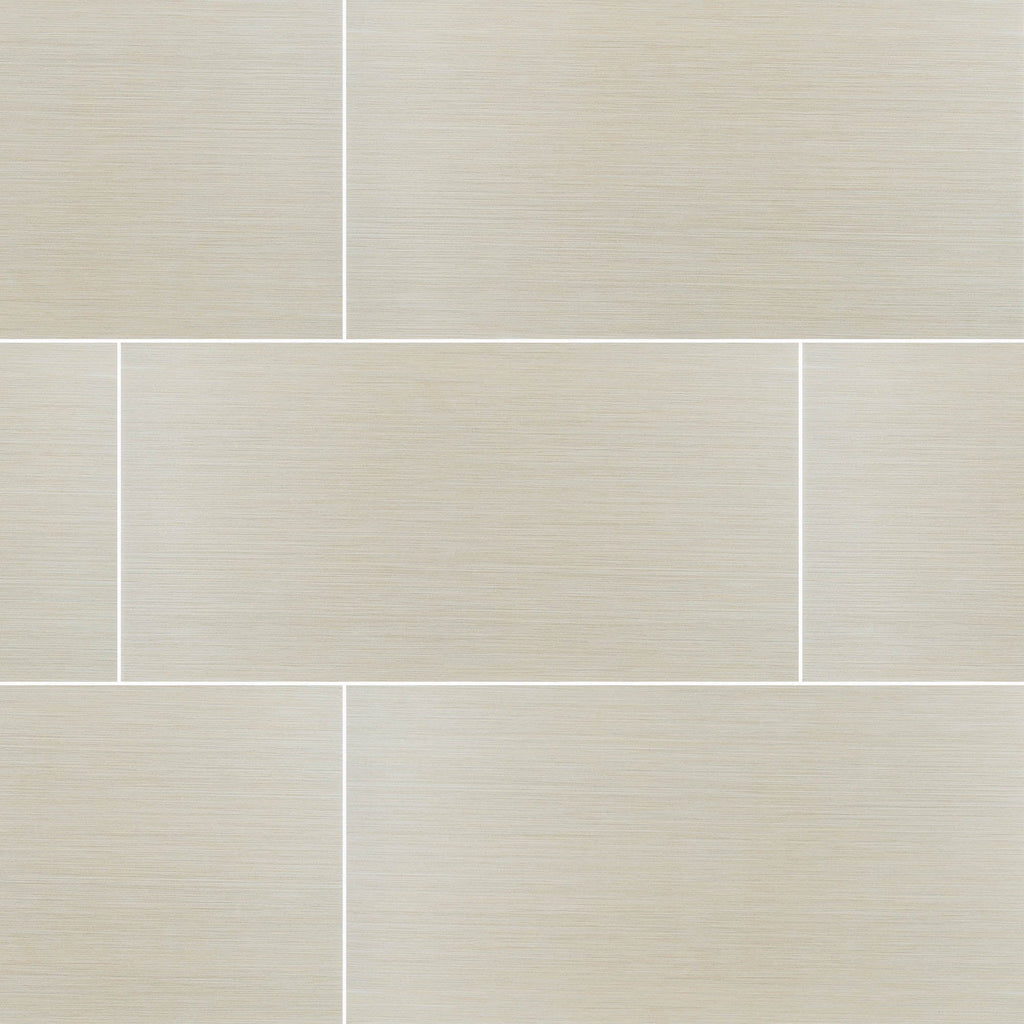 Focus Glacier 12 In. X 24 In. Glazed Porcelain Floor and Wall Tile