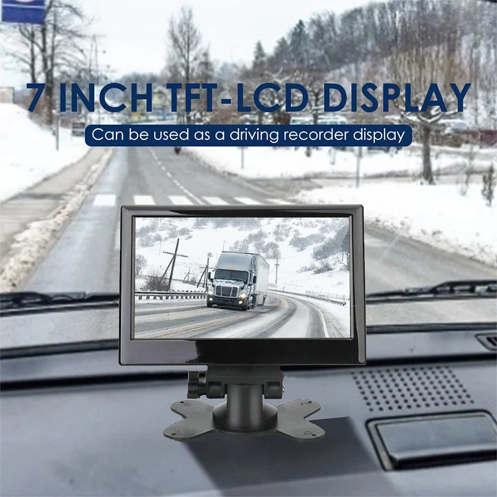Gerich Truck Tractor Lorry  Rear View Reversing Camera and 7\\\"  Backup Monitor Kit