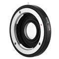 '- Lens Mount Adapter Ring with Corrective Lens for Minolta  Lens to Fit for  Focus Infinity