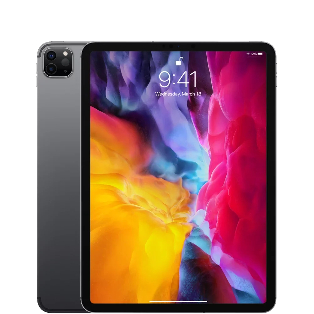 Restored Apple iPad Pro (11") 2nd Gen 128GB Space Gray Wi-Fi MY232LL/A (Latest Model) (Refurbished)