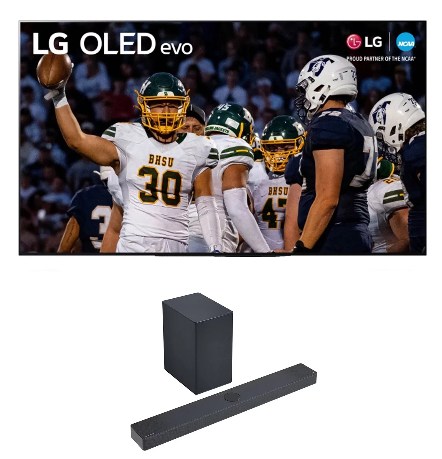OLED55C3PUA 55 Inch  evo 4K  Smart  with Dolby Atmos with a  SC9 3.1.3ch Soundbar and Wireless Subwoofer with Dolby Atmos (2023)