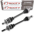 2 pc Sixity  Front Left Right Axle compatible with Can-Am Commander 1000 2015 -  1000   4X4
