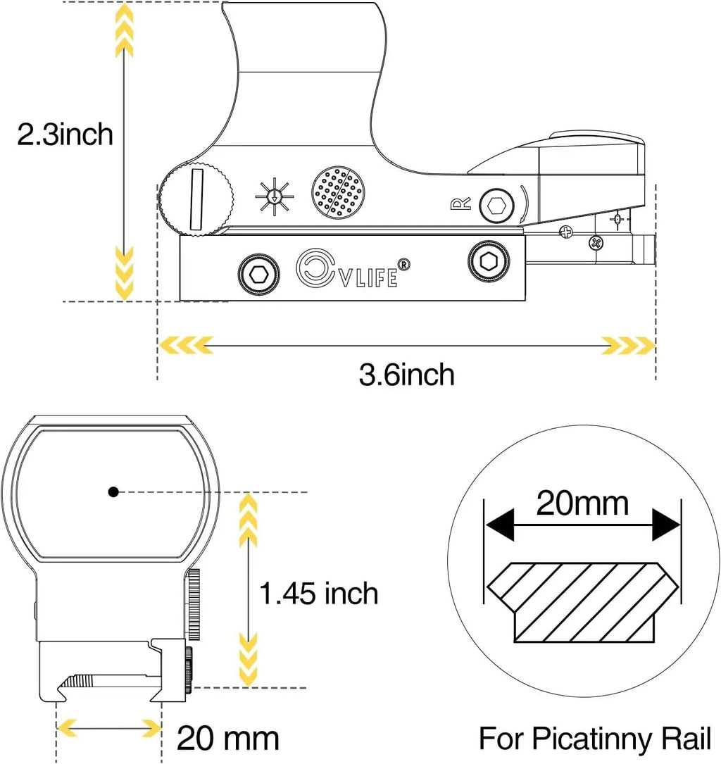 Sight 1x28x40mm