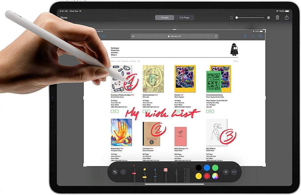 Restored Apple iPad Pro (11in, WiFi, 128GB) Space Gray (2nd Gen, 2020) (Refurbished)