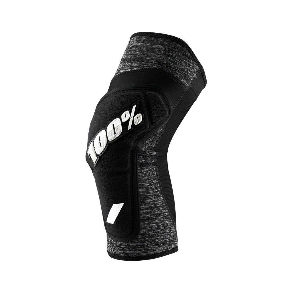 100% Ridecamp Knee Guards - Gray, Large Lightweight Slip On Sleeves