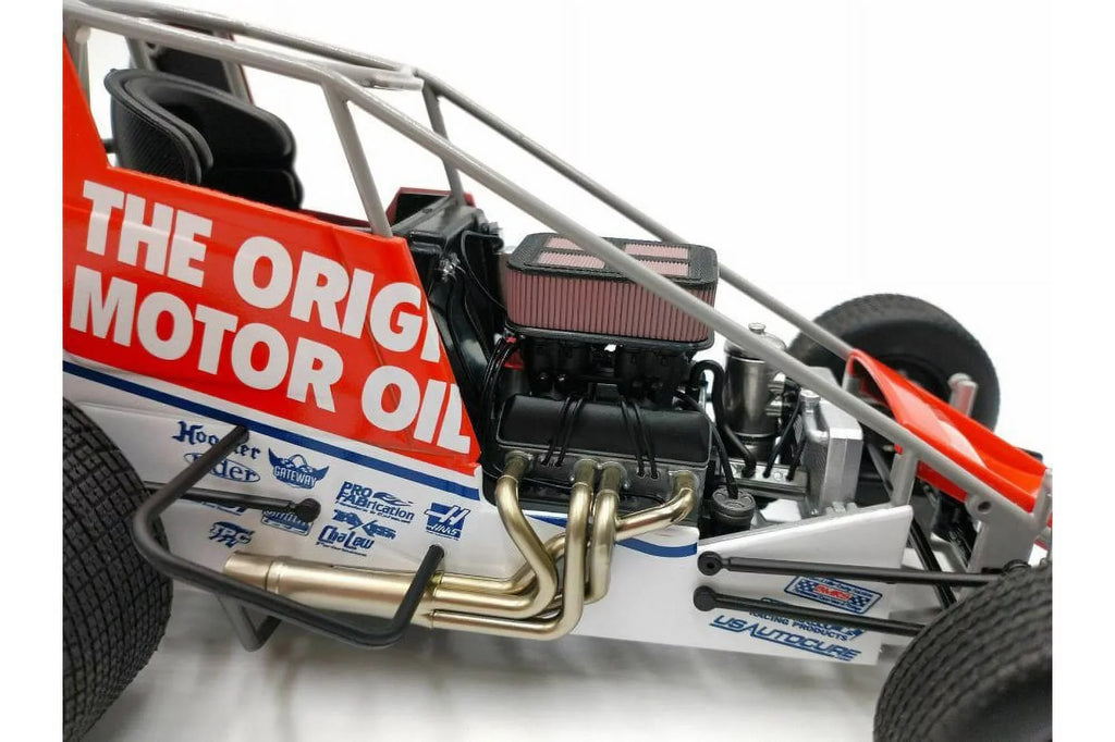 2021 Winged Sprint Car, #55 C.J. Leary "Valvoline" - Acme A1809515 - 1/18 scale Diecast Car