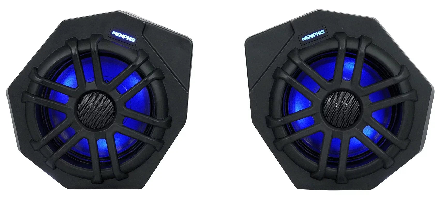 (2) Memphis CANAMX365FE Speakers+Pods+ Tower Speakers+Amp For 2017+ Can Am X3