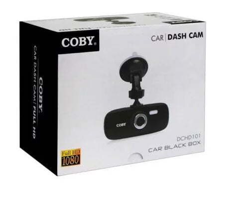 Coby -101 4X Zoom 1080p Full  2.7 Screen Car Dash Cam