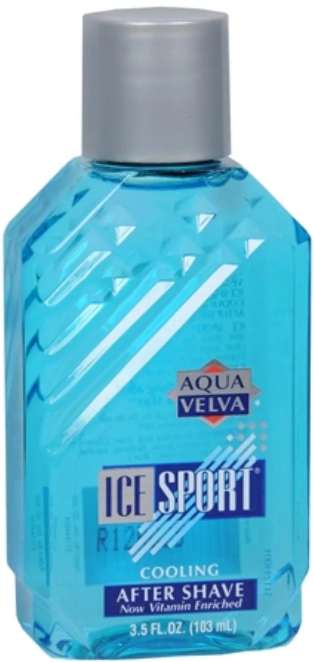 Aqua Velva Ice Sport Cooling After Shave 3.50 oz (Pack of 6)