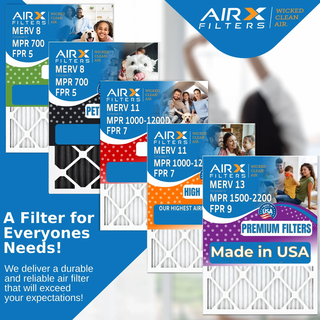 16.375x21.5x1 Air Filter  8 Comparable to  700 &  5 Electrostatic Pleated Air Conditioner Filter 6 Pack  Premium  Made 16.375x21.5x1 Furnace Filters by     .