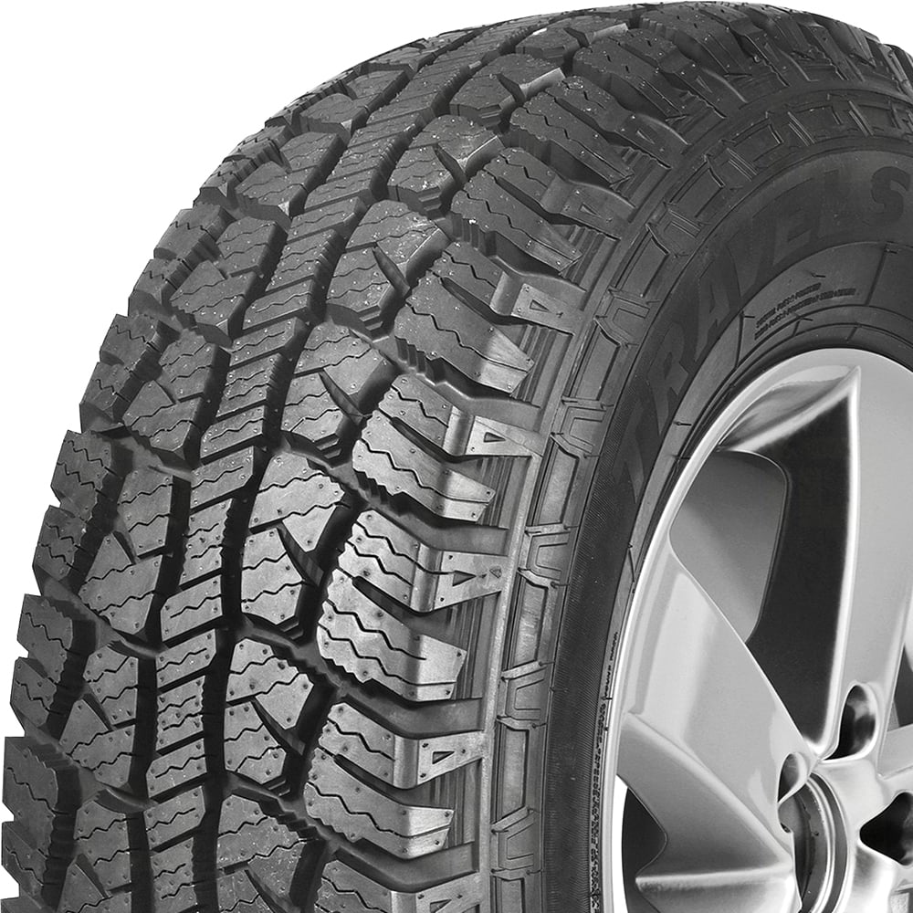 Set of 4 () Travelstar Ecopath A/T  245/75R16 Load E 10 Ply  All Terrain Tires Fits: 2015 Toyota Tacoma  Pro, 1995-2002 Chevrolet Tahoe