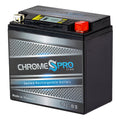 Chrome Pro Battery Ytx14l-bs (14l-bs 12volt, 14ah) iGel  Motorcycle Battery for Brp (can-am) 600cc Ryker (ace) Years (2019 - 2021)